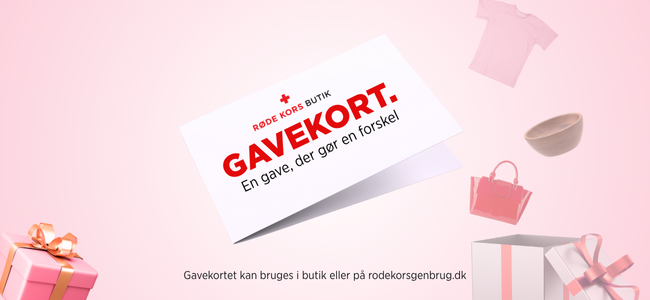 Genbrugsgave med mening - giv et gavekort